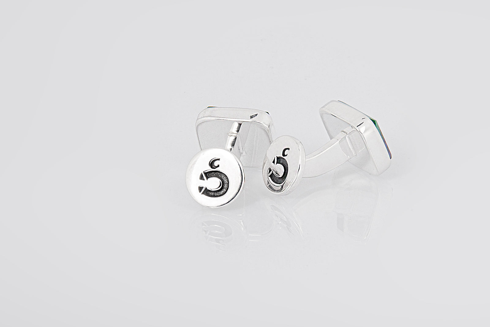 CUFFLINKS MALACHITE - Garcjewelry