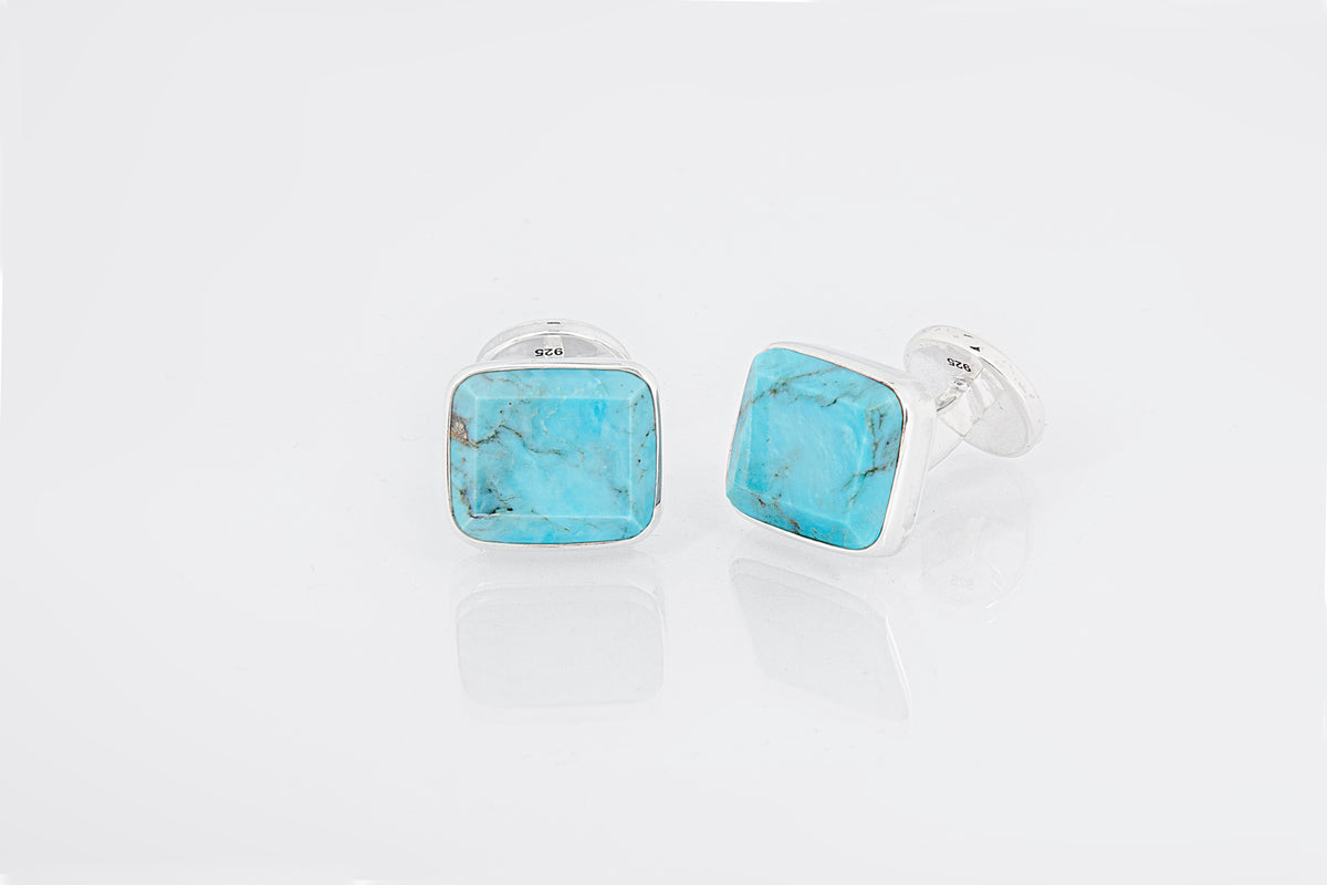 CUFFLINKS TURQUOISE