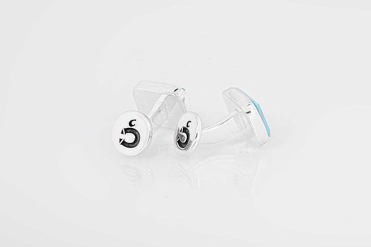 CUFFLINKS TURQUOISE